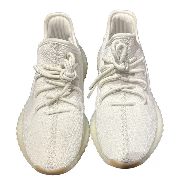 Men’s Size 9 - adidas Yeezy Boost 350 V2 Low Cream White / Triple White main image 9